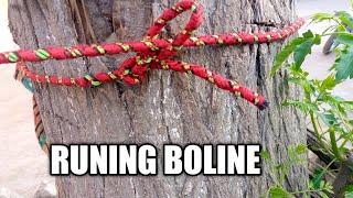 How to tie a running boline knot |premium knots