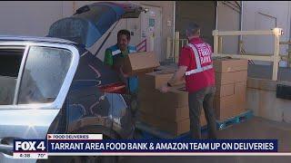 Tarrant Area Food Bank gets help from Amazon to deliver meals to homebound residents