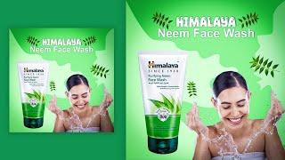 Face Wash Social Media Banner Design in CorelDraw Tutorial