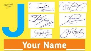 ️J Signature Style | Signature Style Of My Name  | J Signature Style Of My Name