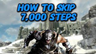 Skyrim: How To Skip Seven Thousand Steps