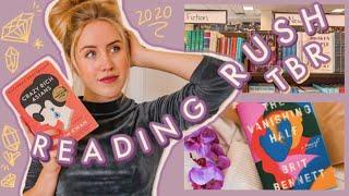 READING RUSH 2020 tbr 