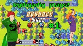 kydigadig plays: Advance Wars #1