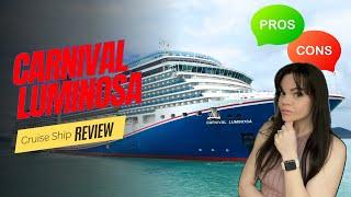 Carnival Luminosa Cruise Ship Review