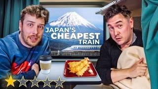 I Slept on Japan's CHEAPEST Overnight Train  Feat.@CDawgVA​