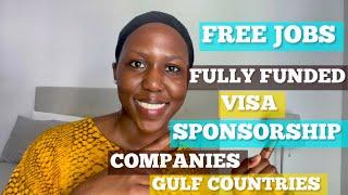 JOB IN QATAR:How To Get Free Jobs Sponsored Visa  Companies In Qatar/Gulf Countries