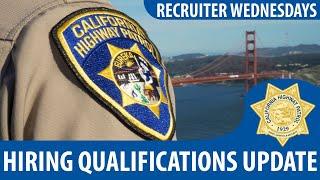 Minimum Hiring Qualifications Update - Recruiter Wednesdays