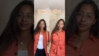 Which one would you choose?️ #youtubeshorts #fashion