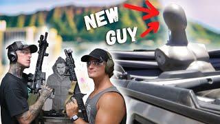 Hawaii gun range!! ALSO meet the new guy...