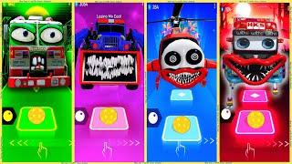 coffin dance - Helikopter eater Thomas  Truck Cyborg  Fire Truck Zombie  Police Truck | Tiles HOP