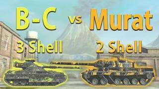 WOT Blitz Face Off || B-C 25 t vs Projet Murat