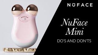 NuFACE Mini: Do's and Don'ts | How to use NuFACE Mini with insider tips & tricks