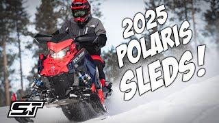 2025 Polaris Snowmobiles! EXCLUSIVE First Look at Everything NEW!!