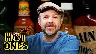 Jason Sudeikis Embraces Da Bomb While Eating Spicy Wings | Hot Ones