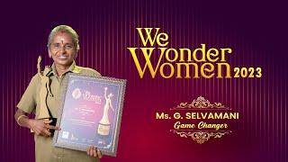 Ms. Selvamani | Lorry Driver | Game Changer | We Wonder Women Awards 2023