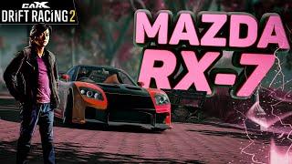 ОБЗОР MAZDA RX-7 ХАНА!! CUSTOM НАСТРОЙКА!!! ЛУЧШАЯ В TIER 3? [CarX Drift Racing 2]