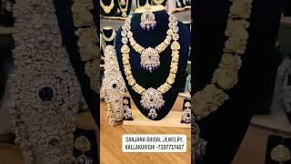 SANJANA BRIDAL JEWELRY, KALLAKURICHI -7397717467 #bridaljewelry #wedding #jewellery