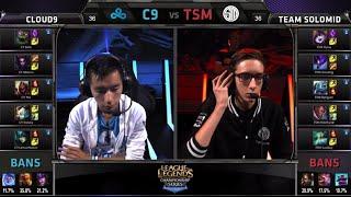 Cloud 9 vs TSM Game 1 | Finals NA LCS Summer 2014 Playoffs | C9 vs TSM G1 PAX S4 Worlds Regionals