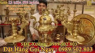 Bộ đỉnh đồng ngũ sự. Bộ đỉnh đồng catut 2023