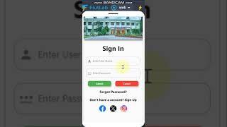 Flutter UI Design: Modern Sign-In Screen | UI/UX Tutorial | YouTube Shorts  #flutter #fluttertamil