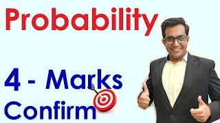 Probability - Class 12 - MHT CET 2020-2021 - Maharashtra Board - Class 12 Maths