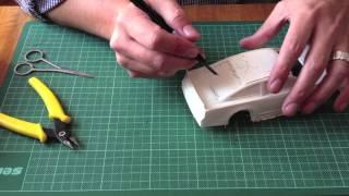 NASCAR Ford Fusion Gen-6 Slotcar - Baubericht/Tutorial (02)