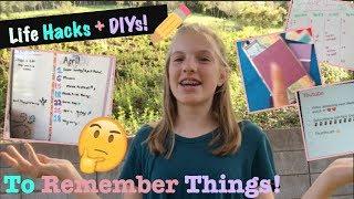 11 Life Hacks And DIY's for Remembering Things! // EOTV