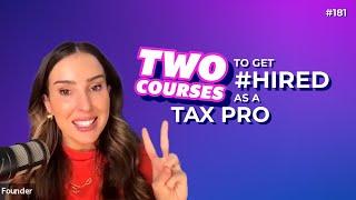 2 Courses to Get #hired as a Tax Pro (guest Intuit)