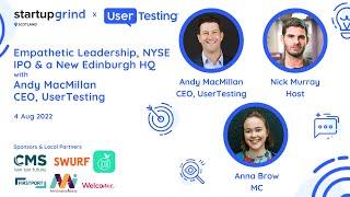 Livestream: Empathetic Leadership, NYSE IPO & a New Edinburgh HQ - Andy MacMillan