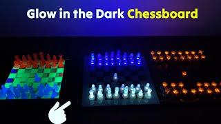 3 Super Cool #Rare Glow In the Dark Chessboards 🟡 #chess #collectible