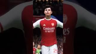 when Kai Havertz scored the first goal against Bayern Munich  #uefachampionsleague #fifa24