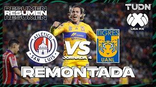 HIGHLIGHTS | Atlético San Luis Vs Tigres | Liga Mx - CL2024 J4 | TUDN