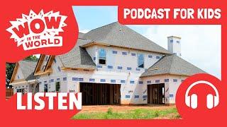 A House Made of DIAPERS?!  | PODCAST FOR KIDS  | Wow in the World FULL EPISODE