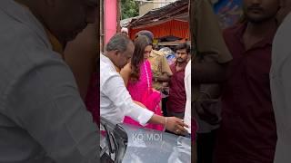 Nikita Dutta spotted at Siddhivinayak Temple!  #nikitadutta #bollywood #koimoi