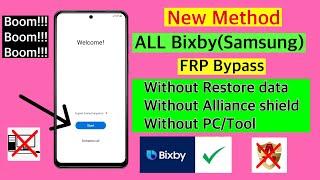 Boom!! Bixby Method!!! All Samsung Frp bypass Android 12/Unlock google account lock | without pc