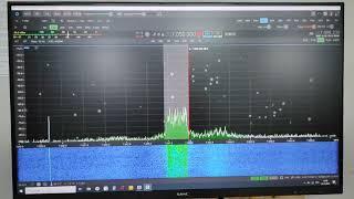 Новогоднее настроение на 7050 Mhz. #секретныерадиочастоты #hamradio #sunsdr2pro #sdr #7050