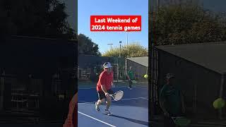 Last Weekend of 2024 Tennis #tennis #sports #georger @georgervlogs #tennisislife