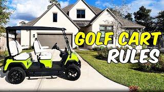 We FOUND the BEST Golf Cart Neighborhood in Houston! So I HAD to get one...