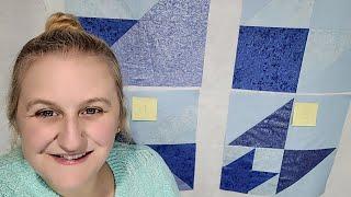 Sew Along the Blue-tiful Quilt with Stephanie's Stitches!