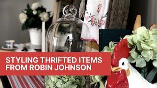 Styling Thrifted Items from Robin Johnson