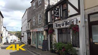 St Columb Major Walk: Town Centre【4K】