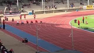 Wayde Van Niekerk wins 100m in 10.10