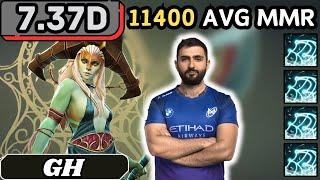 7.37d - Gh NAGA SIREN Hard Support Gameplay 30 ASSISTS - Dota 2 Full Match Gameplay