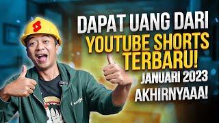 Yang Ditunggu! YouTube SHORTS DAPAT UANG - TERBARU 2023