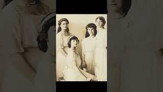 The children of Emperor Nicholas II: Grand Duchess Olga Nikolaevna, Grand Duchess Maria Nikolaevna..