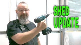 RC Hobby Shed - Man Cave | Shed Update. Wall Insulation & Plywood Panels