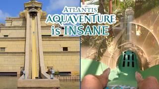 The Brilliant Design of the Worlds Largest Water Park | Atlantis Aquaventure Review Dubai