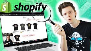 Shopify Tipps - Der Shopify Store Check im T Shirt Business {Print on Demand}