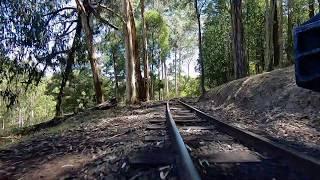 Puffing Billy - Forward View -  The Complete Route - Gembrook to Belgrave (Australia)