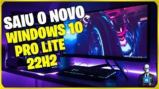 WINDOWS 10 PRO LITE  | RÁPIDO | OTIMIZADO PARA PC FRACO E PC GAMER2024